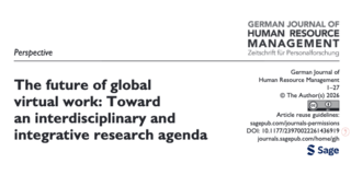 Screenshot German Journal of Human Resource Management Screenshot German Journal of Human Resource Management